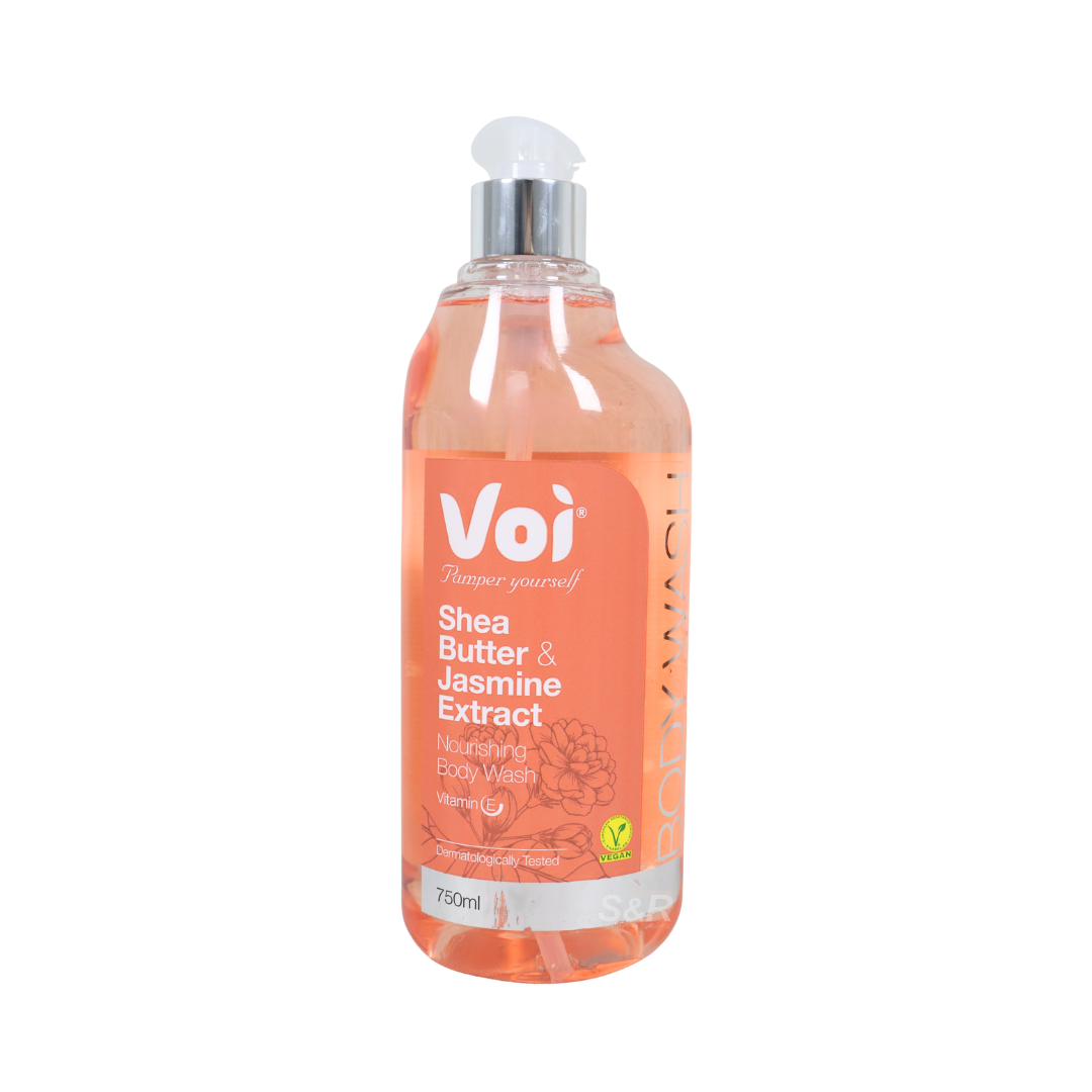Voi Shea Butter & Jasmine Extract Body Wash 750mL